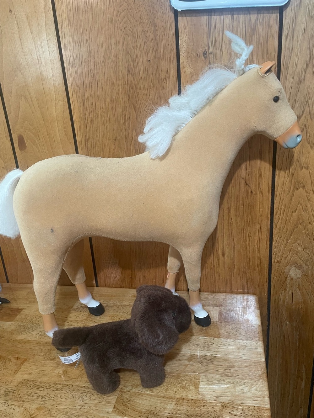 American girl horse and puppy - Kids Toy
